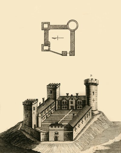Castillo de Cambridge, c. 1783 de Unbekannt