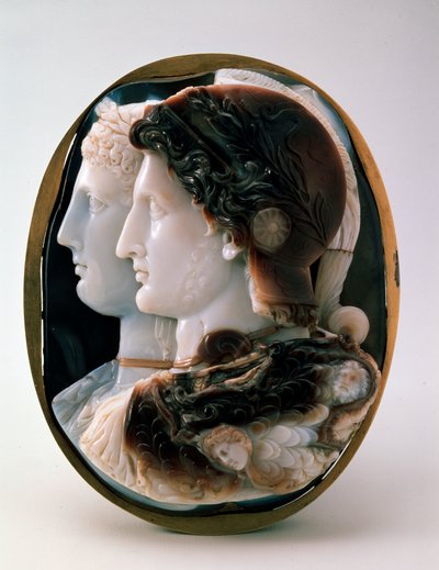 Camafeo El Camafeo Gonzaga con el Rey Ptolomeo II de Egipto y su esposa Arsinoe I, siglo III a.C. de Unbekannt