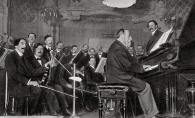 Camille Saint-Saens, compositor, músico y director francés, 1910 de Unbekannt