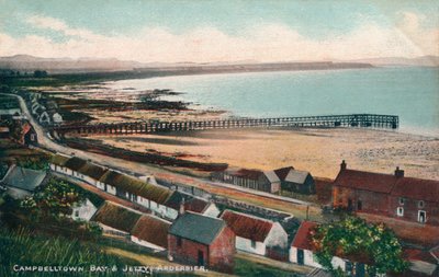 Bahía y muelle de Campbelltown, Ardersier, c1930 de Unbekannt