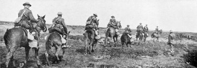 Caballería canadiense, Vimy, Francia, Primera Guerra Mundial, abril 1917 de Unbekannt