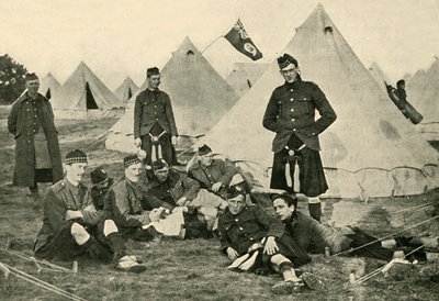 Soldados canadienses, Primera Guerra Mundial, 1914, c. 1920 de Unbekannt