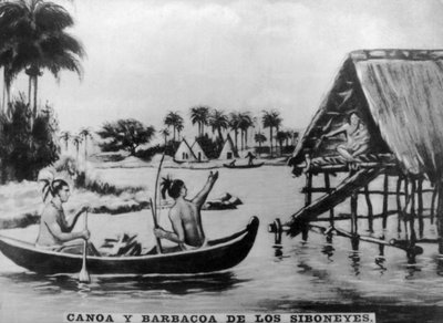 Canoa y Barbacoa, años 1920 de Unbekannt