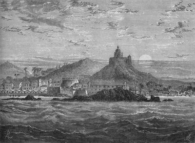 Castillo de Cape Coast, c1880 de Unbekannt