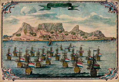 Ciudad del Cabo, c1680 de Unbekannt