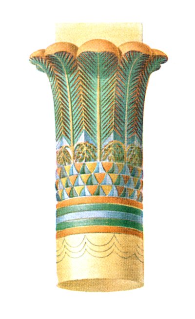 Capitel de Philae, Egipto, 1928 de Unbekannt