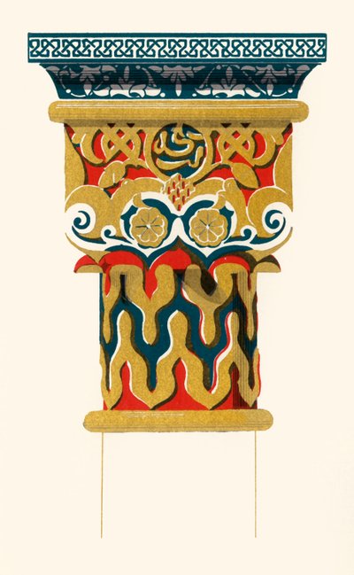 Capitel de columnas, Patio de los Leones, 1907 de Unbekannt