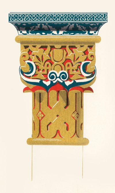 Capital de Columnas, Patio de los Leones, 1907 de Unbekannt