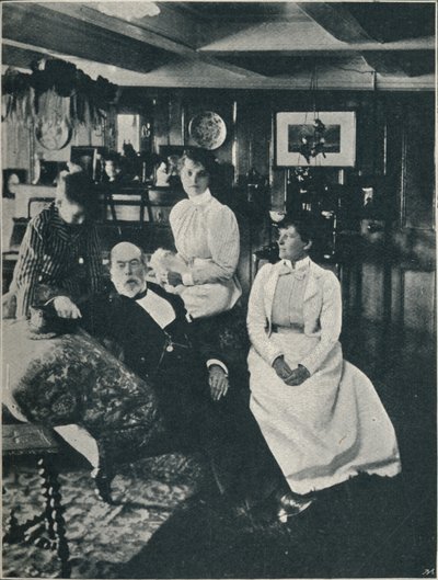 Capitán Bourchier, su hija y su nieta, c1900 de Unbekannt