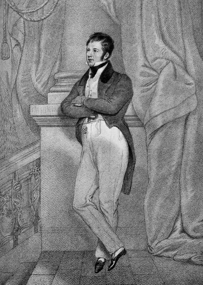 Capitán Frederick Marryat 1792-1848, novelista inglés, siglo XIX 1908 de Unbekannt