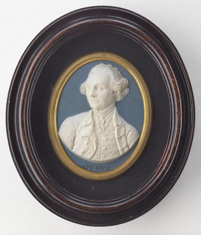 Medallón de retrato de Wedgwood del Capitán James Cook, ca 1776 de Unbekannt