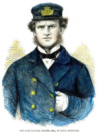 Capitán Josling, del HMS Euryalus de Unbekannt