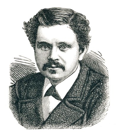 Capitán Paul Boyton, 1848-1924, inventor del traje de inmersión, 1893 de Unbekannt