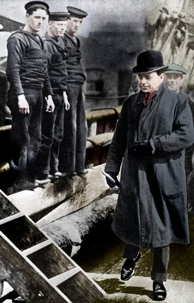 Capitán Scott, explorador polar británico, en el Terra Nova, c1900s-c1910s 1936 de Unbekannt