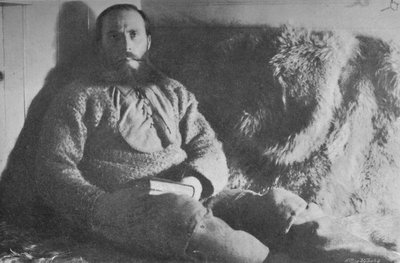 Capitán Sverdrup en su cabina, 1895, 1897 de Unbekannt