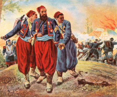 Turcos cautivos en Wörth, 6 de agosto de 1870 de Unbekannt
