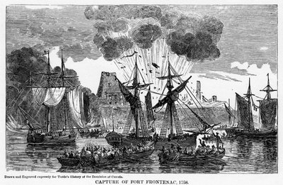 Captura del Fuerte Frontenac, 1758, 1877 de Unbekannt