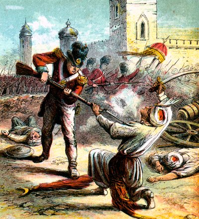 Captura de Seringapatam, 1799 c1850s de Unbekannt