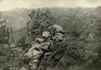 Trincheras alemanas capturadas en Les Eparges, 1919 de Unbekannt
