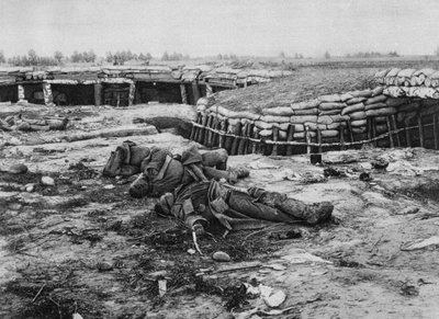 Posición rusa capturada, Melkov, Polonia, Primera Guerra Mundial, 20 de julio de 1915 de Unbekannt