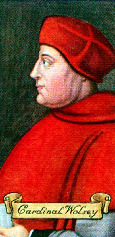 Cardenal Wolsey, tomado de una serie de tarjetas de cigarrillos, 1935 de Unbekannt