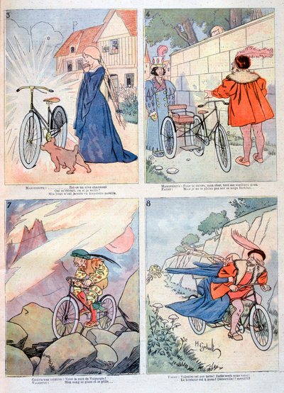 Caricaturas de la leyenda de Fausto, 1894 de Unbekannt