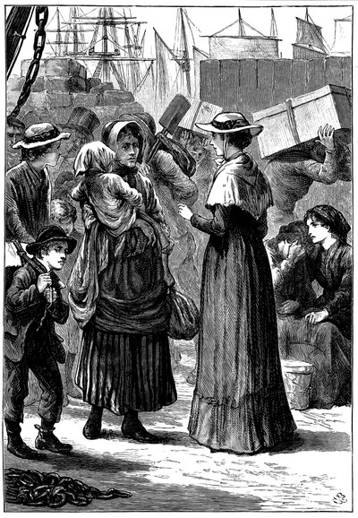 Caroline Chisholm, la amiga de los emigrantes, Sídney, Australia, c1845 de Unbekannt