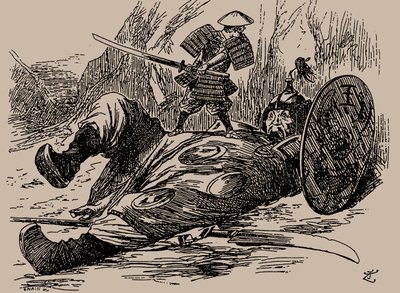 Caricatura sobre la Primera Guerra Sino-Japonesa. Punch, 29 de septiembre de 1894, 1894 de Unbekannt