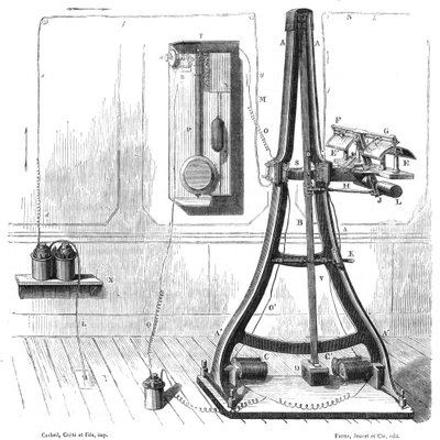 Pantelegrafo de Caselli de 1865, c1870 de Unbekannt