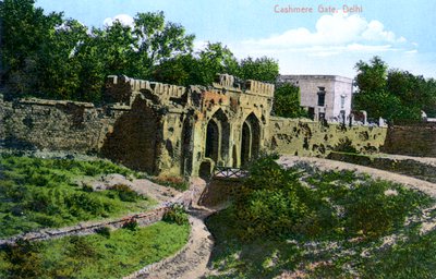Puerta de Cachemira, Delhi, India, siglo XX de Unbekannt