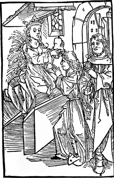 Cassandra, legendaria profetisa troyana, siglo XVI de Unbekannt