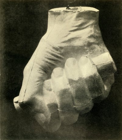 Molde de la mano derecha de Lincoln, 1860, 1930 de Unbekannt