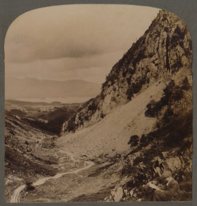 Castle Craig y el hermoso valle de Borrowdale, Distrito de los Lagos, Inglaterra, 1903 de Unbekannt