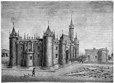 Castillo de Marcoussis, cerca de Rambouillet, siglo XVII, 1870 de Unbekannt