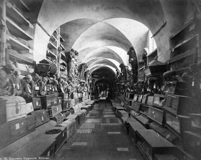 Catacumbas de los Capuchinos, Palermo, Italia, c1910s de Unbekannt