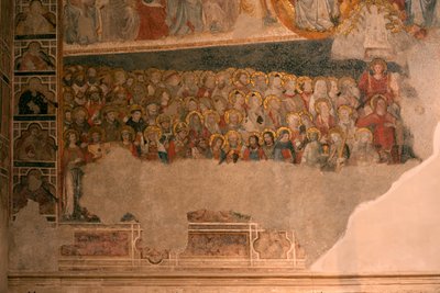 Catedral (Catedral de Santa María). El claustro. La capilla (San Blas). Pinturas murales. de Unbekannt