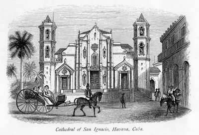 Catedral de San Ignacio, La Habana, Cuba, siglo XIX de Unbekannt