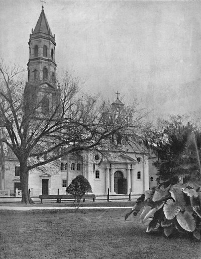 Catedral de San Agustín, Florida, c1897 de Unbekannt