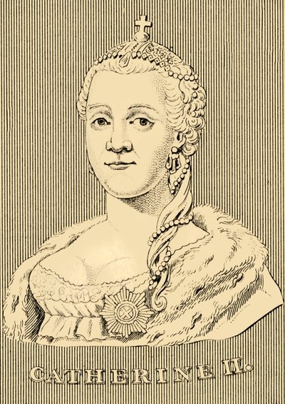 Catalina II, 1729-1796, 1830 de Unbekannt
