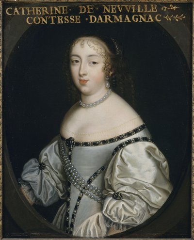 Catherine de Neufville de Villeroy, condesa de Armagnac 1639-1707, ca. 1665 de Unbekannt