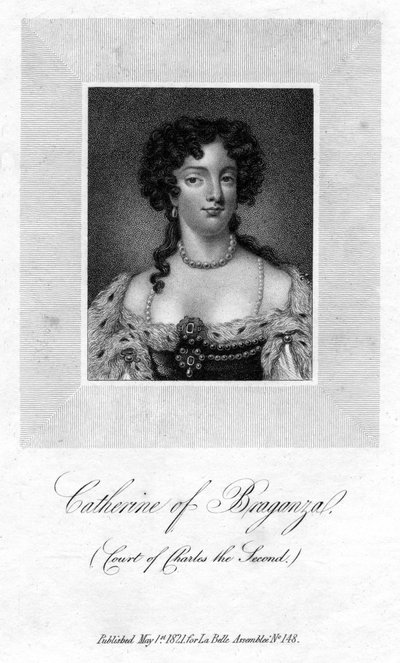 Catarina de Braganza, Reina Consorte del Rey Carlos II de Inglaterra, 1821 de Unbekannt