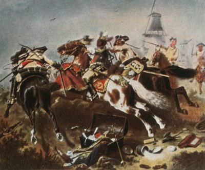 Compromiso de caballería en Rossbach, 5 de noviembre de 1757, 1936 de Unbekannt