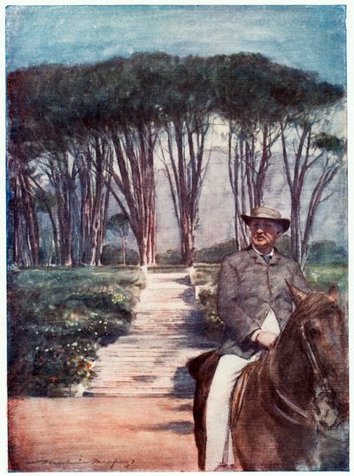 Cecil Rhodes, empresario y estadista sudafricano nacido en Inglaterra, c1900 de Unbekannt