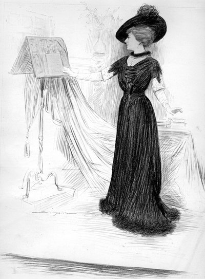 Cecile Sorel, actriz francesa, 1909 de Unbekannt