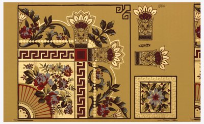 Borde de techo, 1875-1906 de Unbekannt