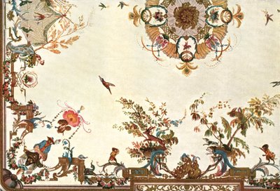 Techo en la Grande Singerie, Château de Chantilly, Francia, 1928 de Unbekannt