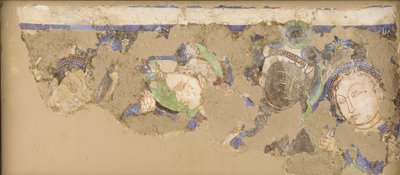 Figuras celestiales, de la Cueva 224, siglos IV-VI de Unbekannt