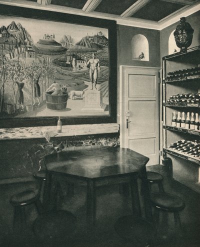 Bodega en la casa de Sig. Borletti, c. 1927 de Unbekannt