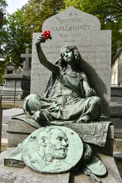 Cementerio de Montmartre/Tumba de Gustave Guillaumet/Avenida Rachel/PARÍS XVIII/Seine/Île de France/Francia de Unbekannt