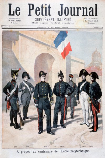 Centenario de la Escuela Politécnica, París, 1894 de Unbekannt